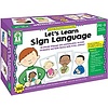 Let's Learn Sign Language Learning Cards