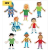 All Are Welcome Kids Colorful Cutouts*