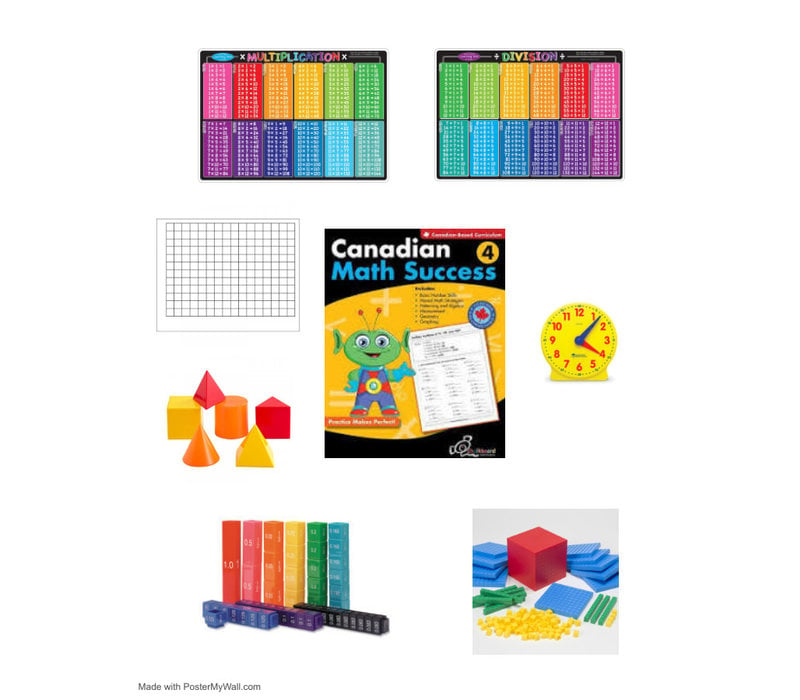 Math COVID Catch Up Kit - Grade 4 *