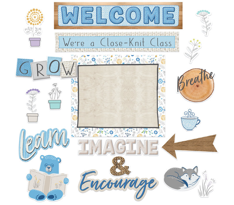 A Close-Knit Class Welcome Bulletin Board Set