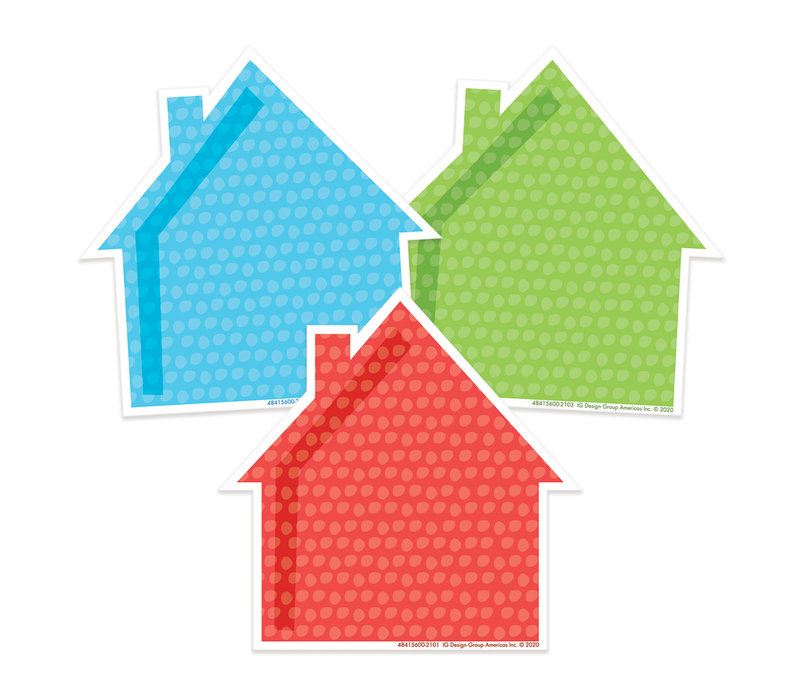 A Teachable Town Assorted Houses Accents (D)*