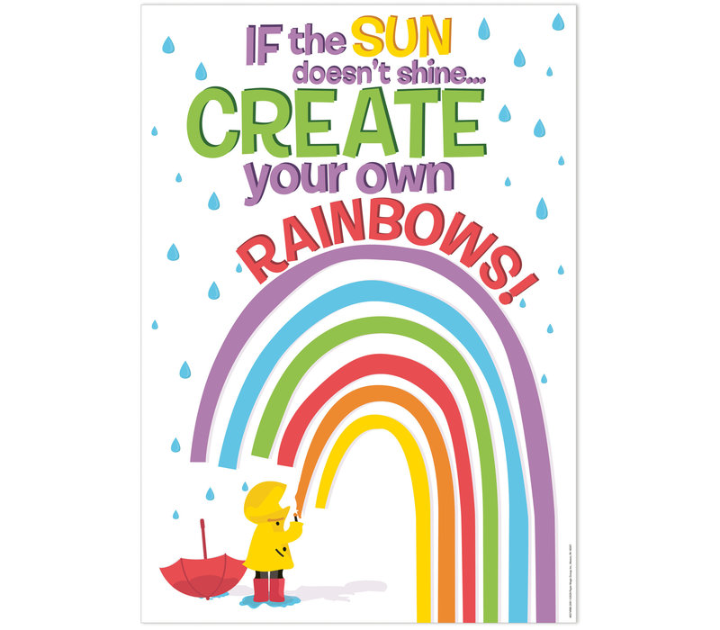 A Teachable Town Create Your Own Rainbows  Poster