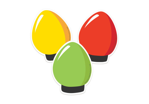 EUREKA A Teachable Town Christmas Lights Accents(D)