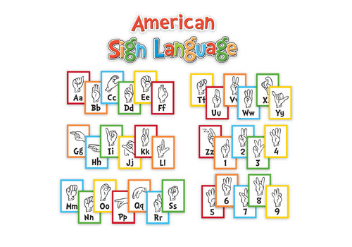 EUREKA Dr. Seuss Sign Language Alphabet and Number Mini Bulletin Board Set* EUREKA Dr. Seuss Sign Language Alphabet and Number Mini Bulletin Board Set*
