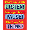 EUREKA Before You Speak Poster 17" x 22"* (D)