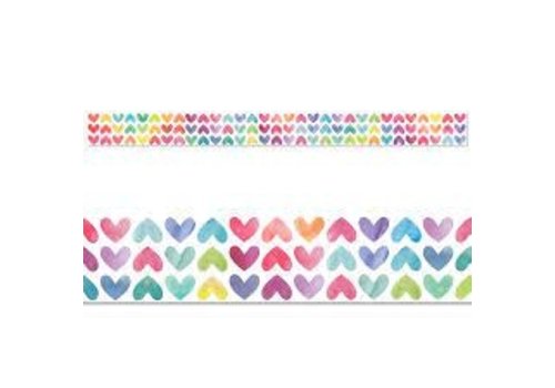 Creative Teaching Press Colorful Hearts Border