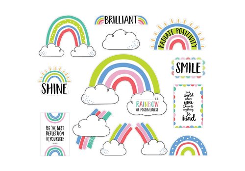 Creative Teaching Press Doodly Rainbows Bulletin Board Set* Creative Teaching Press Doodly Rainbows Bulletin Board Set*