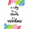 Creative Teaching Press Rainbow Doodles - In A Sky full of clouds ... .Poster