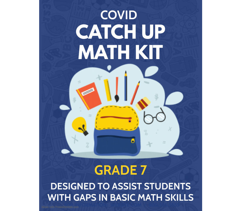 Math COVID Catch Up Kit - Grade 7