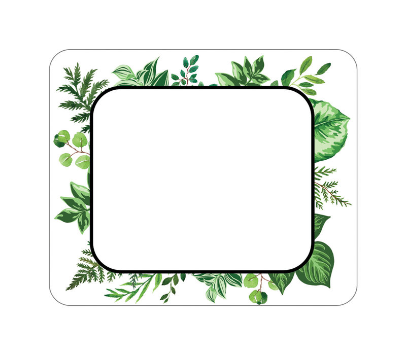 Simply Boho Leaves Names Tags/ Labels* (D)