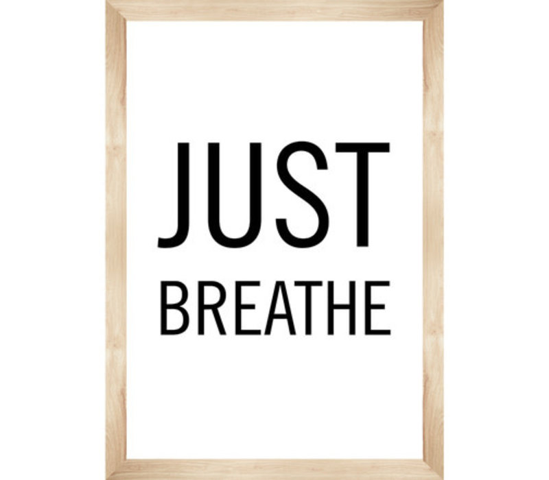 Simply BOHO Just Breathe Poster* (D)