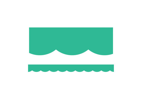 Carson Dellosa Turquoise Scalloped  Border* (D) Carson Dellosa Turquoise Scalloped  Border* (D)