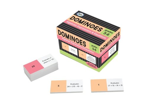 Didax Algebraic Expressions and Equations Dominoes