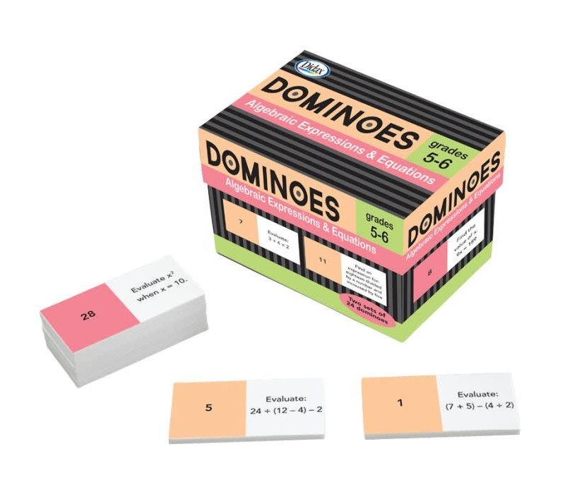 Algebraic Expressions and Equations Dominoes *