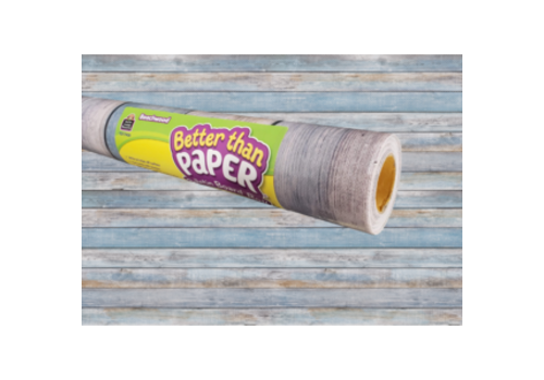 Teacher Created Resources Better Than Paper Bulletin Board Paper Roll Gray  Wood