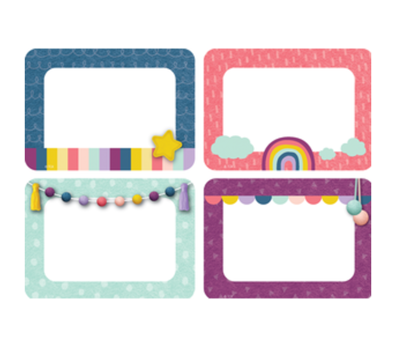Oh Happy Day Name Tags/Labels - Multi-Pack*
