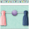 Teacher Created Resources Oh Happy Day Pom-Poms and Tassels Straight Border Trim*