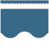 Teacher Created Resources Slate Blue Scalloped Border*