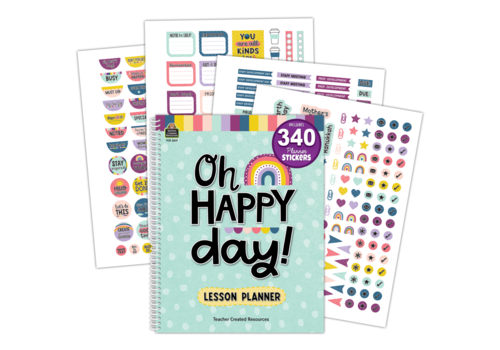 Teacher Created Resources Oh Happy Day Lesson Planner