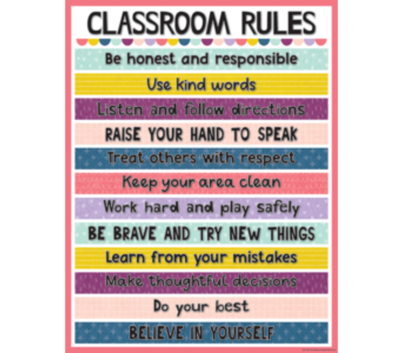 Oh Happy Day Classroom Rules