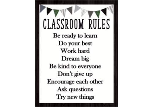 Teacher Created Resources Modern Farmhouse Classroom Rules*