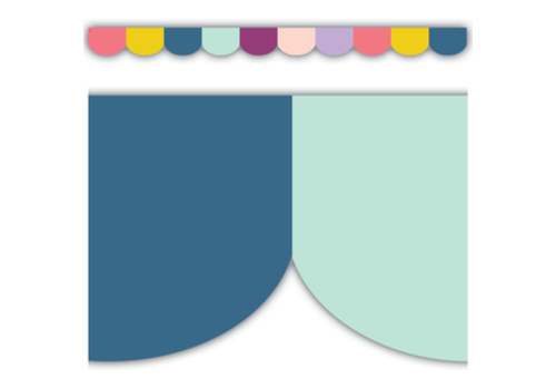 Teacher Created Resources Oh Happy Day Scalloped Border*