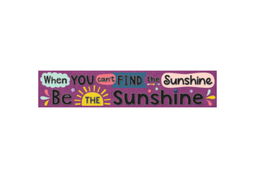 Teacher Created Resources Oh Happy Day Sunshine Banner