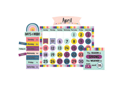 Teacher Created Resources Oh Happy Day Calendar Bulletin Board*