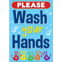 Please Wash Your Hands Positive Poster*