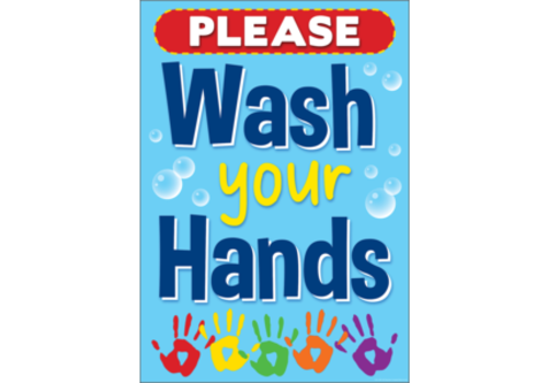 Teacher Created Resources Please Wash Your Hands Positive Poster* Teacher Created Resources Please Wash Your Hands Positive Poster*