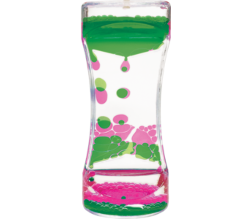 Liquid Motion Bubbler Pink & Green*