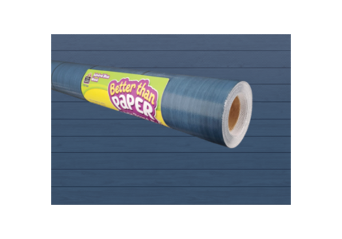 Teacher Created Resources Better than Paper -Admiral  Blue Wood Bulletin Board Roll*