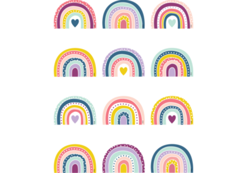 Teacher Created Resources Oh Happy Day Rainbows - Mini Accents*