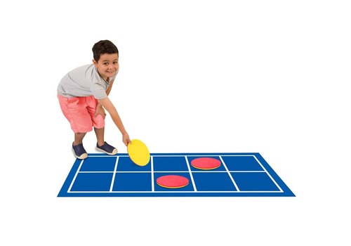 Didax Ten-Frame Floor Mat with Giant Counters