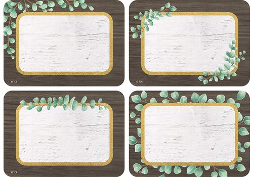 Teacher Created Resources Eucalyptus  Name Tags/Labels - Multi-Pack*