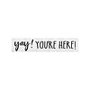 Teacher Created Resources Modern Farmhouse "Yay! You're Here"  Banner