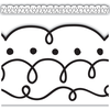 Teacher Created Resources Squiggles and Dots Die-Cut Border Trim*