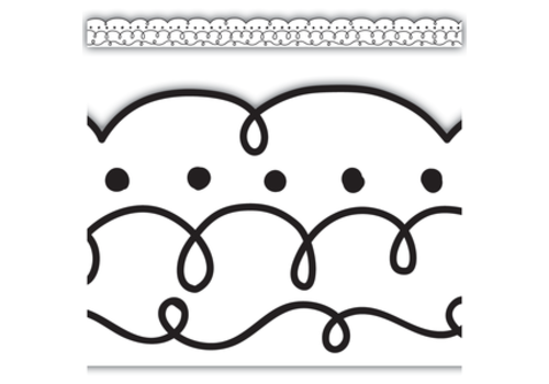 Teacher Created Resources Squiggles and Dots Die-Cut Border Trim*
