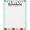 Teacher Created Resources Oh Happy Day Schedule Write-On/Wipe-Off Chart