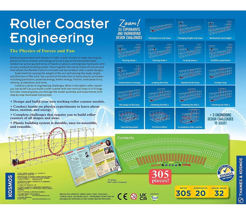 Roller Coaster Engineering  - The Physics of Forces and Fun
