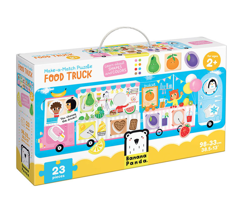 Make-a-Match Food Truck  Puzzle