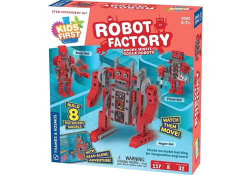 Thames & Kosmos Kids First: Robot Factory: Wacky, Misfit, Rogue, Ro* Thames & Kosmos Kids First: Robot Factory: Wacky, Misfit, Rogue, Ro*