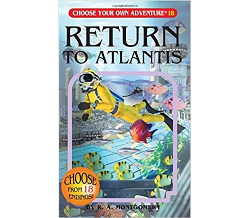 Choose Your Own Adventure Books - Return to Atlantis*