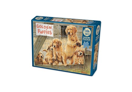 outset media Golden Puppies - Puzzle