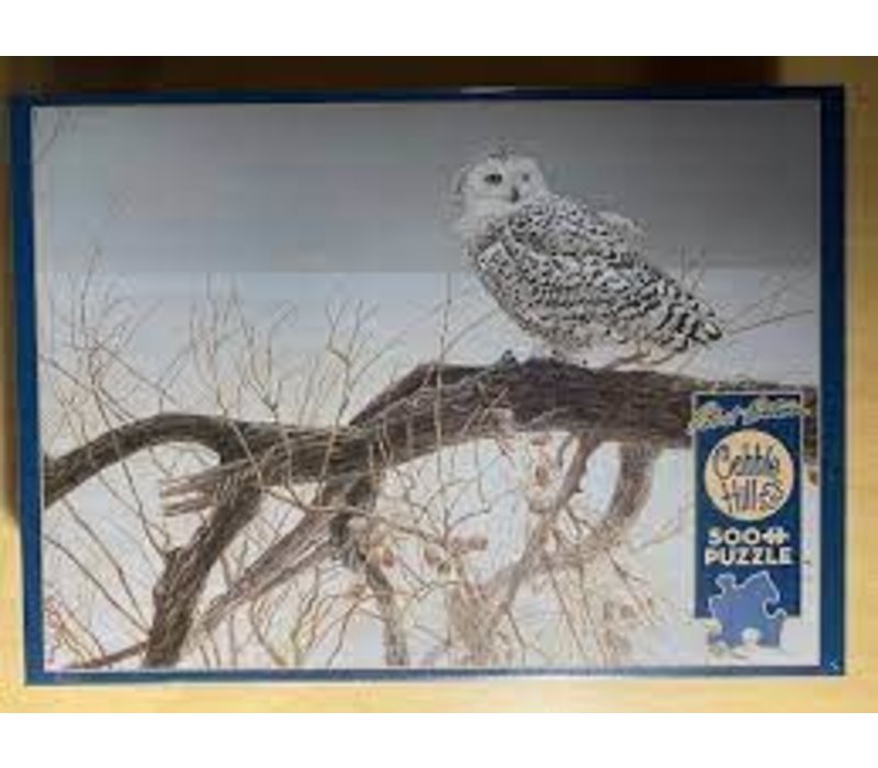 Fallen Willow Snowy Owl - Puzzle- Cobble Hill