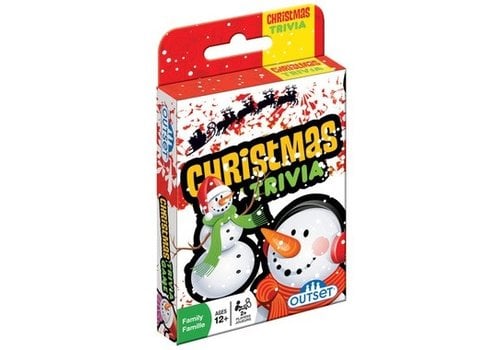 outset media Christmas Trivia Card Game