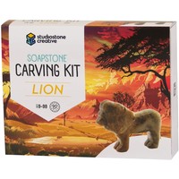 Soapstone Carving Kit -  Lion*
