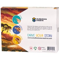 Soapstone Carving Kit -  Lion*