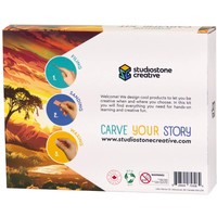 Soapstone Carving Kit -  Lion