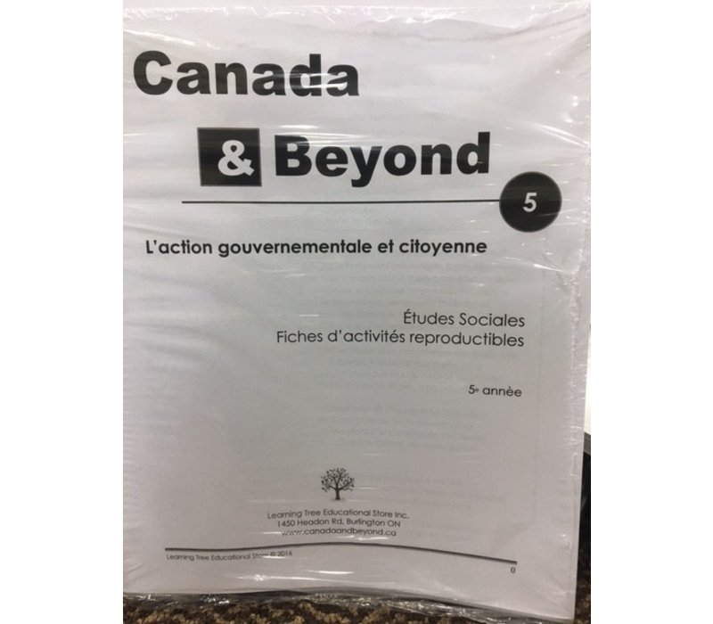 Canada & Beyond: L'action gouvernementale et citoyenne 5